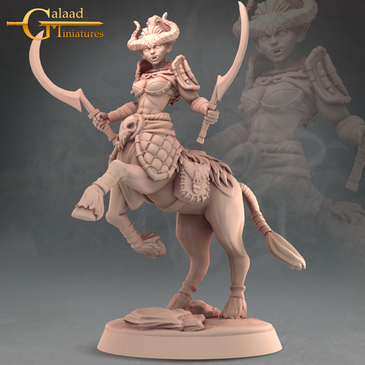 Centaur -03A: 3D Resin Printed DnD (D&D) Pathfinder Miniatures