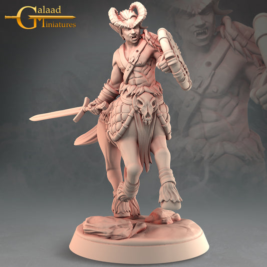 Centaur -06: 3D Resin Printed DnD (D&D) Pathfinder Miniatures