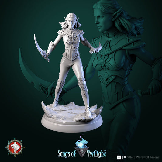 Drow Female Assassin 02 For D&D Campaigns & Tabletop Games