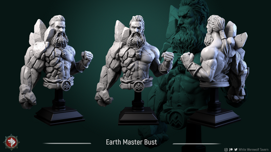 Earth Master: Show Quality Bust for Display