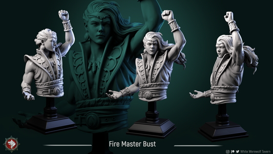 Fire Master: Show Quality Bust for Display