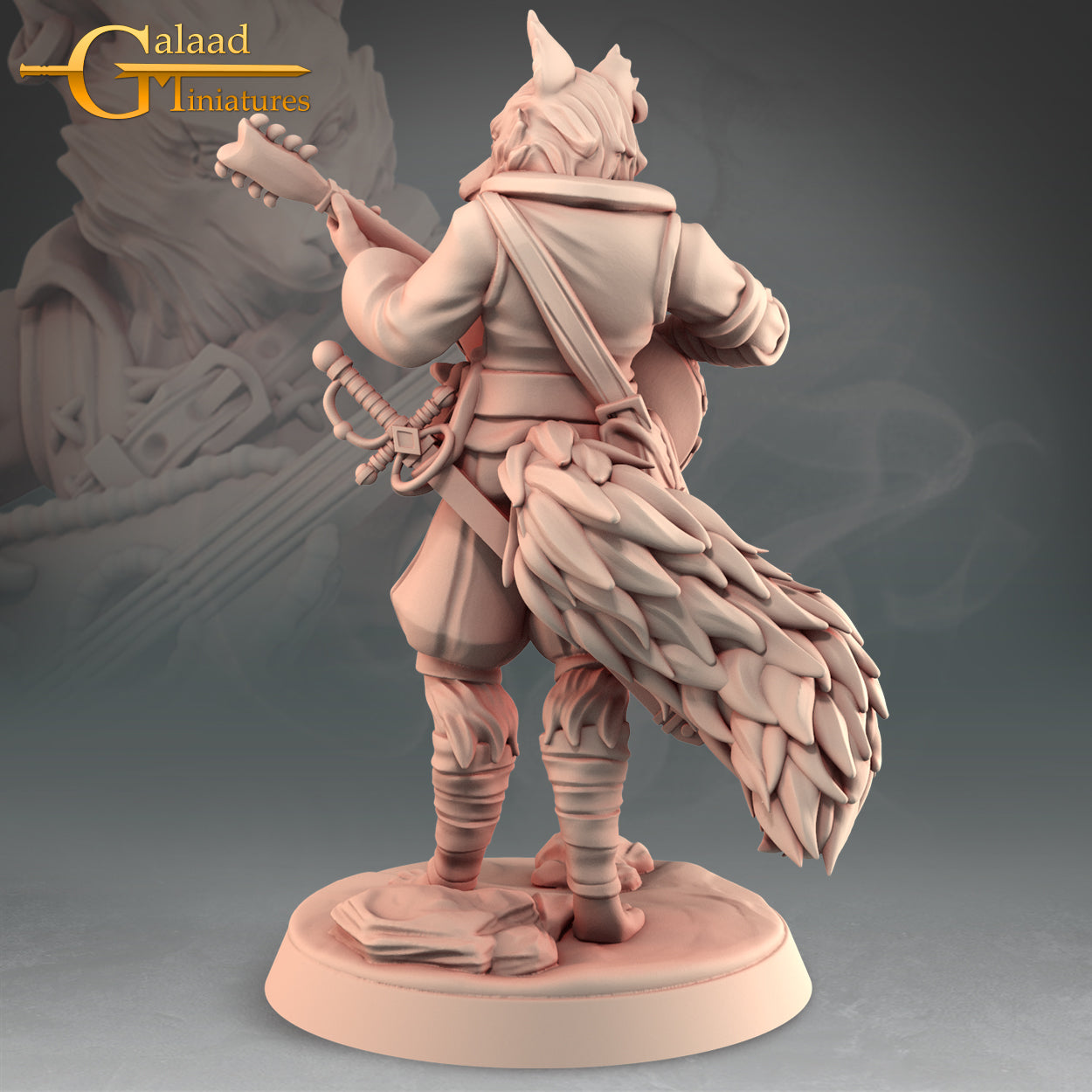 Kitsune Bard : For D&D Campaigns & Tabletop Games