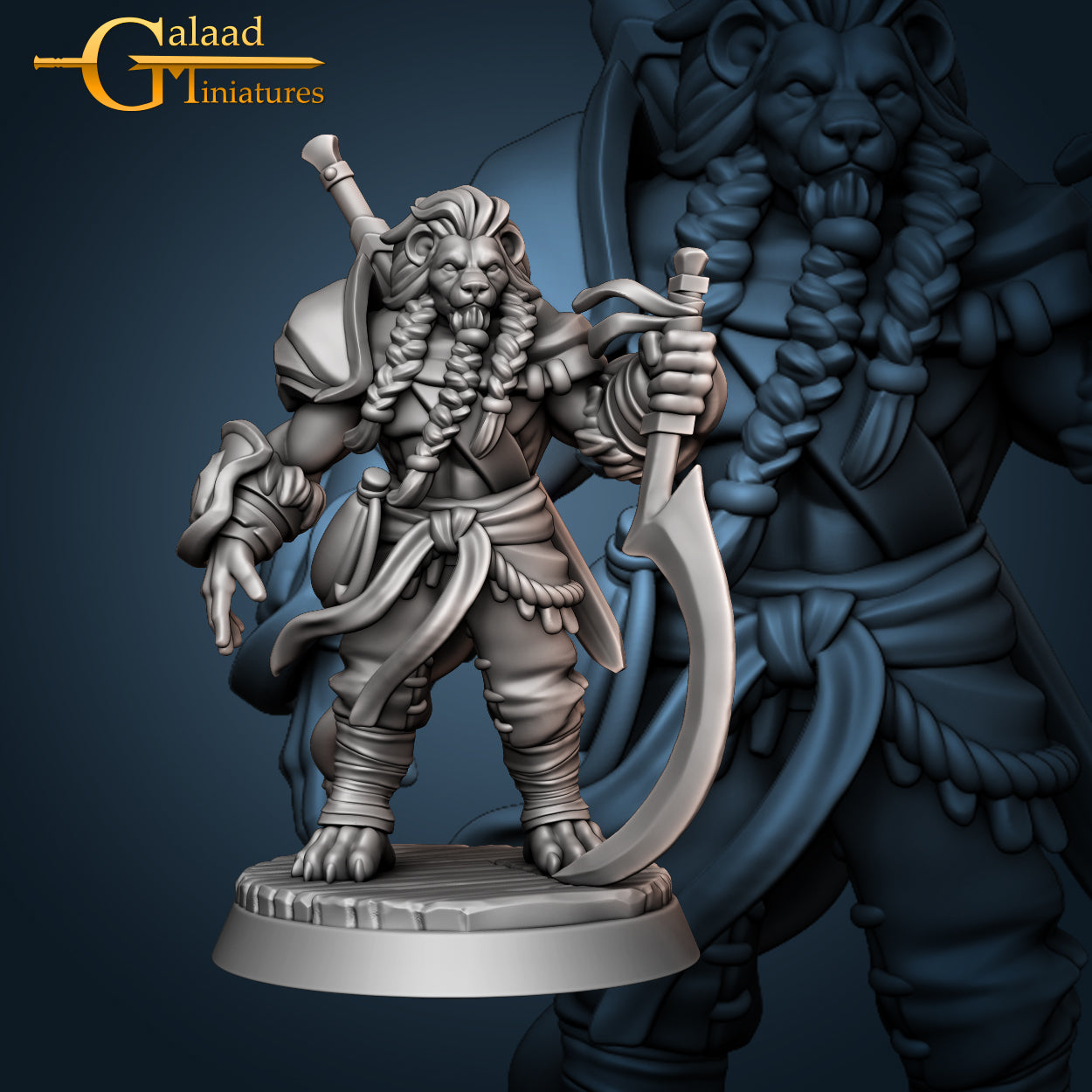 Leonin Warrior-01: For D&D Campaigns & Tabletop Games