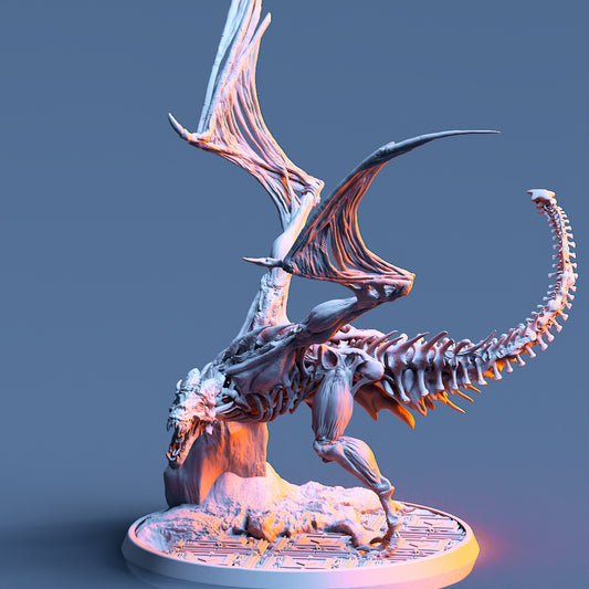 Blight Dragon With Deluxe Base