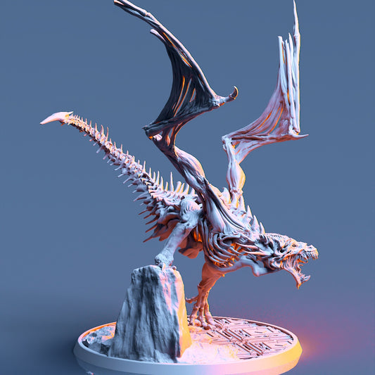 Blight Dragon With Deluxe Base