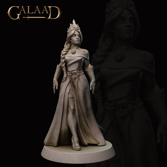 Queen: 3D Resin Printed DnD (D&D) Pathfinder Miniatures