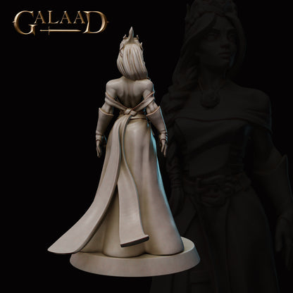 Queen: 3D Resin Printed DnD (D&D) Pathfinder Miniatures