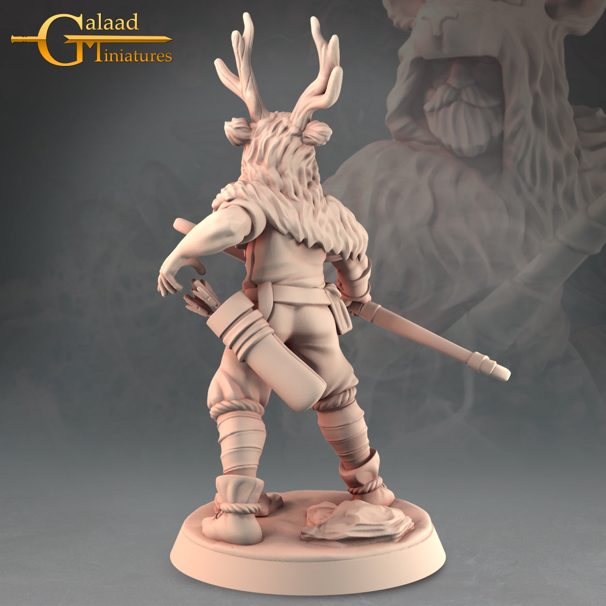 Scout -01: 3D Resin Printed DnD (D&D) Pathfinder Miniatures