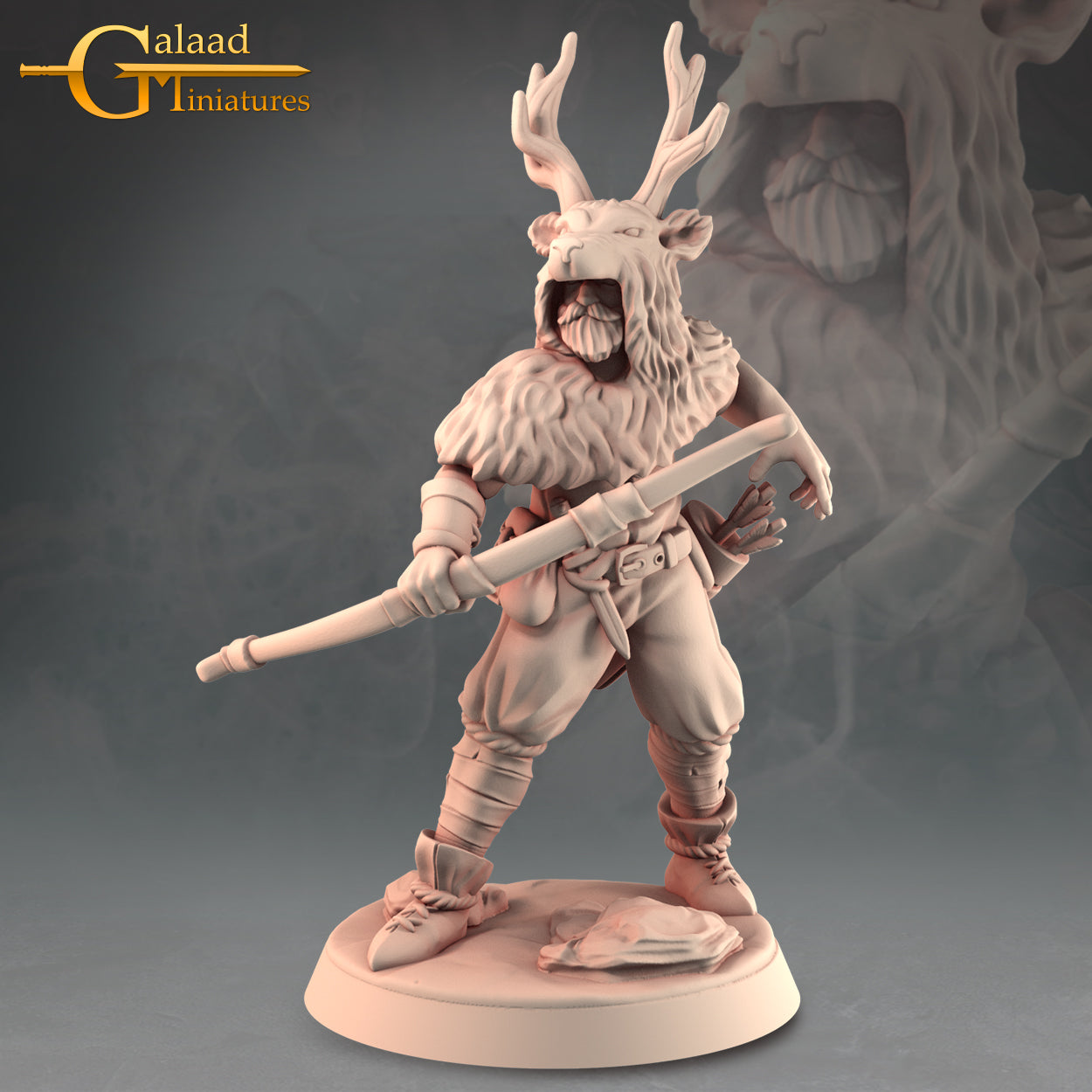 Scout -01: 3D Resin Printed DnD (D&D) Pathfinder Miniatures