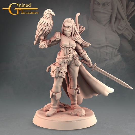 Scout -02: 3D Resin Printed DnD (D&D) Pathfinder Miniatures