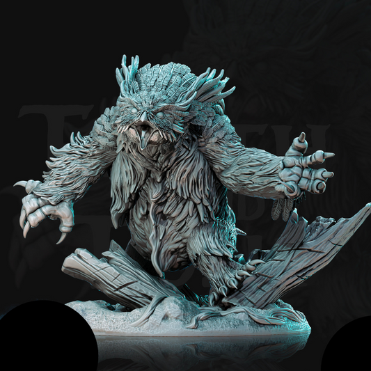 Owlbear v2: 3D Resin Printed DnD (D&D) Pathfinder Miniatures