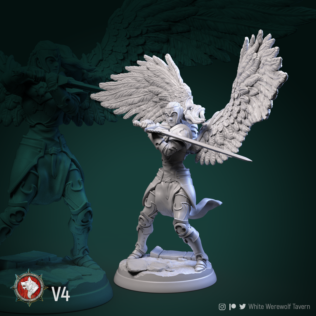 Valkyrie v04- For D&D Campaigns & Tabletop Games