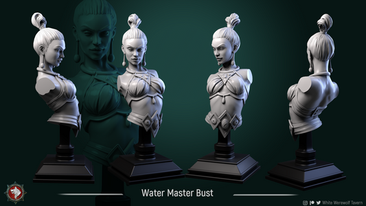 Water Master: Show Quality Bust for Display