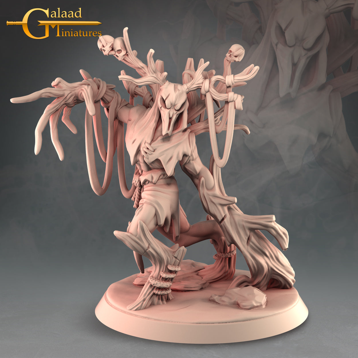 Wendigo: 3D Resin Printed DnD (D&D) Pathfinder Miniatures