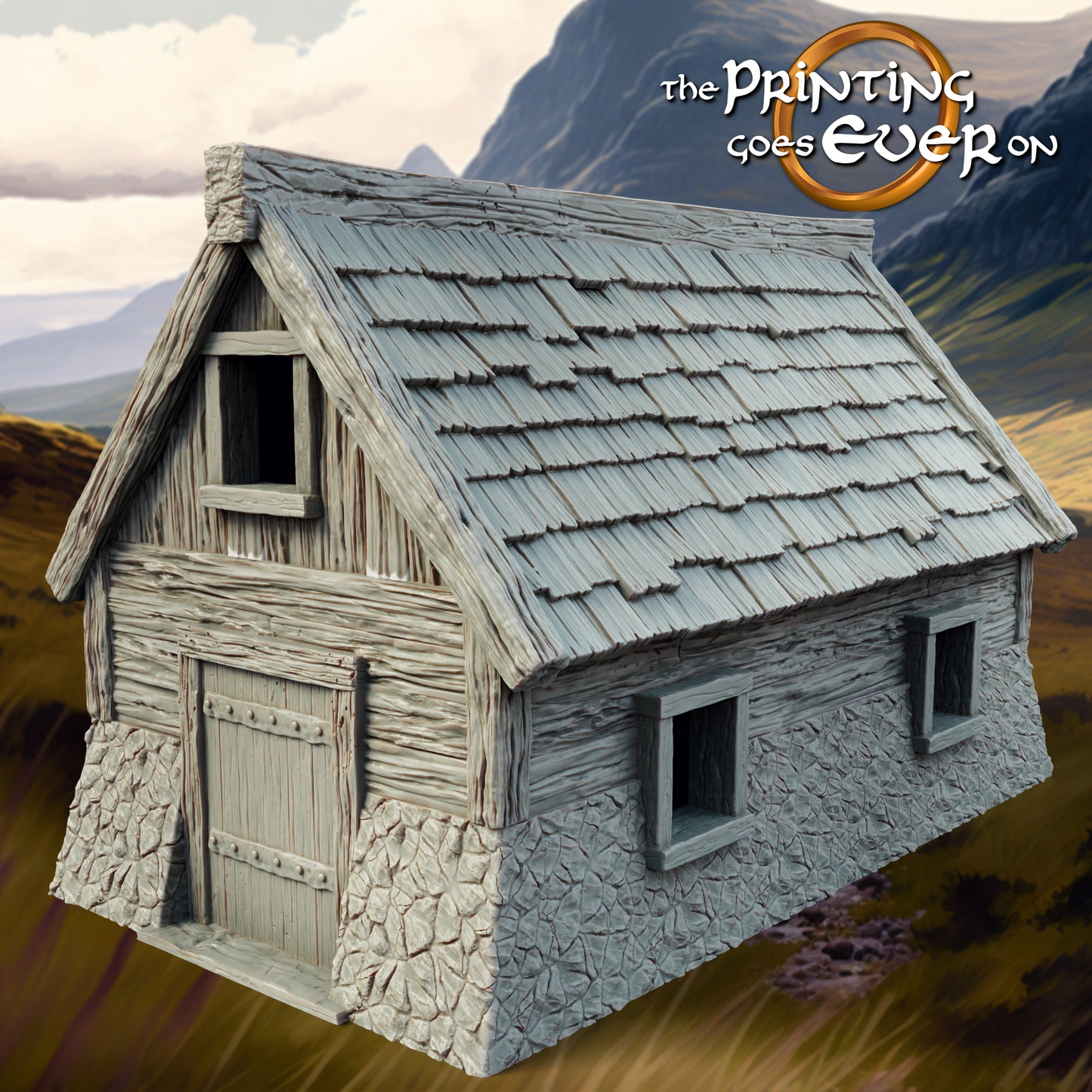 Farmstead Cottage A For D&D Campaigns & Tabletop Games