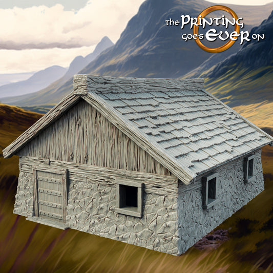 Farmstead Cottage C For D&D Campaigns & Tabletop Games