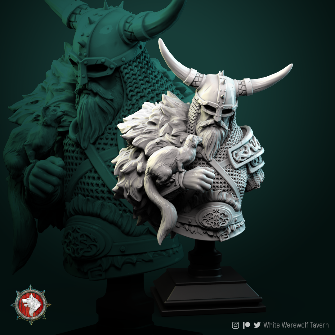 Kolgrim: Show Quality Bust for Display