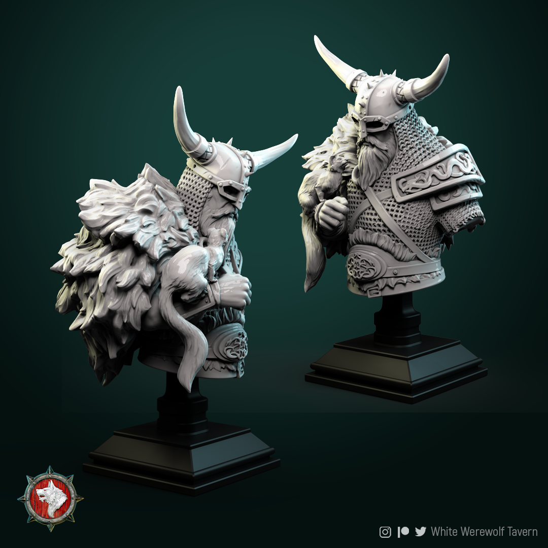 Kolgrim: Show Quality Bust for Display