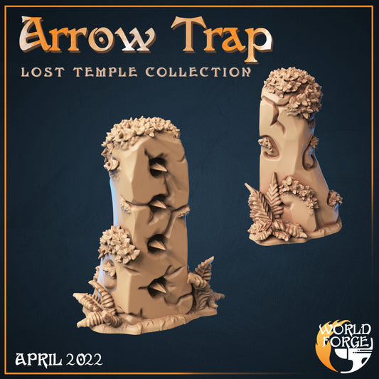 Lost Temple Ruins Arrow Trap 3D Resin Printed DnD (D&D) Pathfinder Miniatures