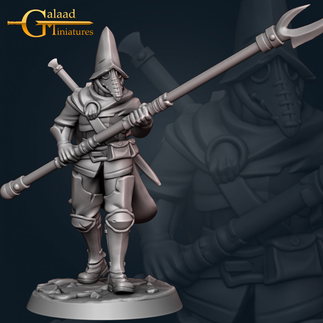 Enforcer -03: 3D Resin Printed DnD (D&D) Pathfinder Miniatures