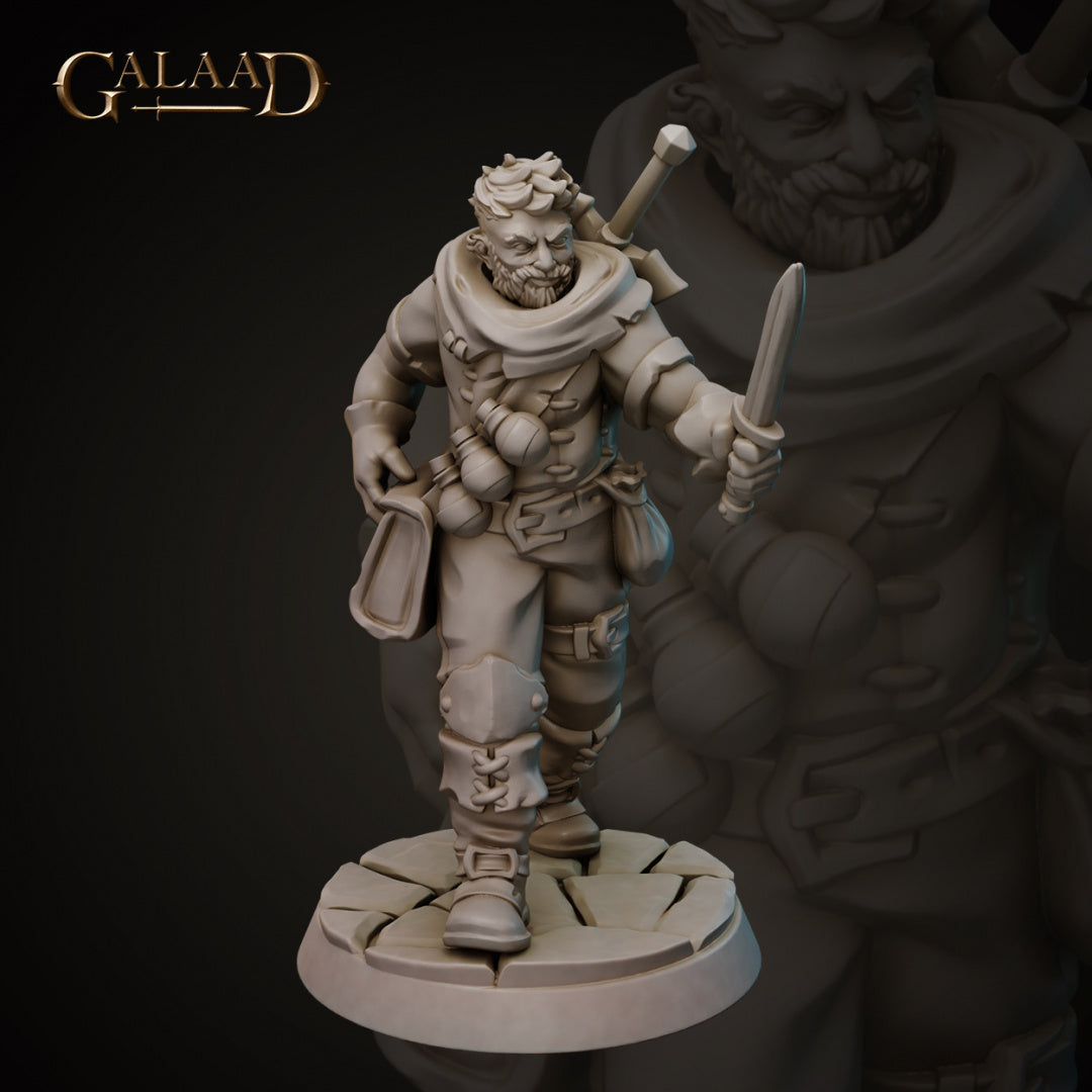 Male Bandit 01 For D&D Campaigns & Tabletop Games