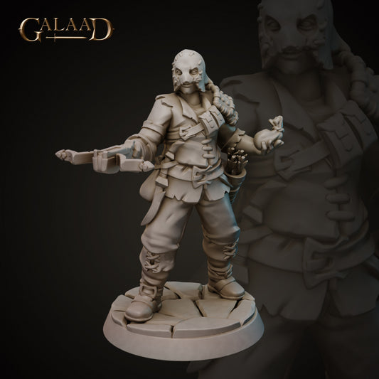 Male Bandit 02 For D&D Campaigns & Tabletop Games