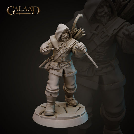 Male Bandit 03 For D&D Campaigns & Tabletop Games