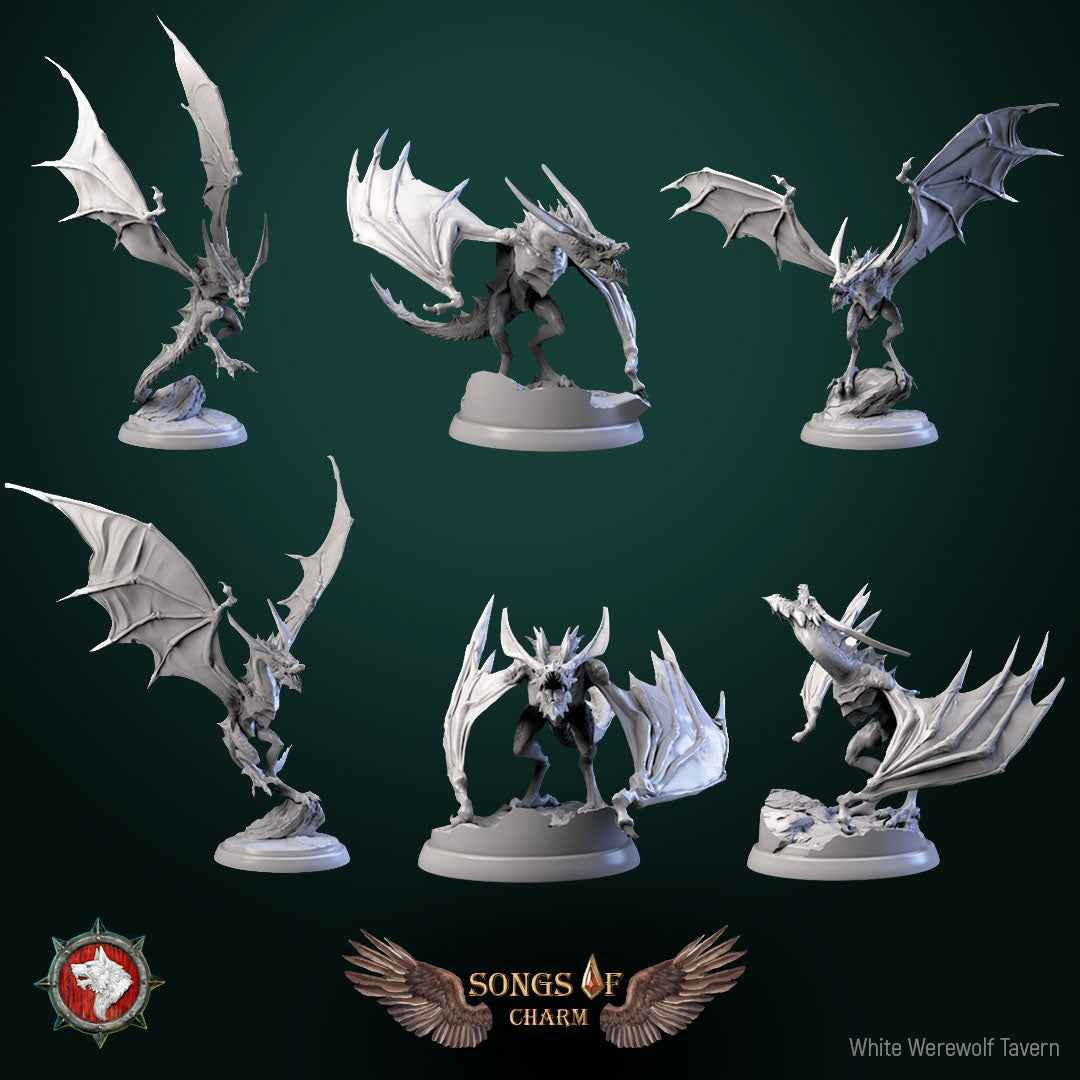 Wyvern Set- For D&D Campaigns & Tabletop Games